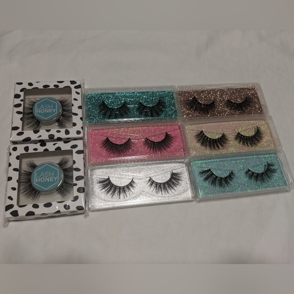 8 pair mix set of false eyelashes